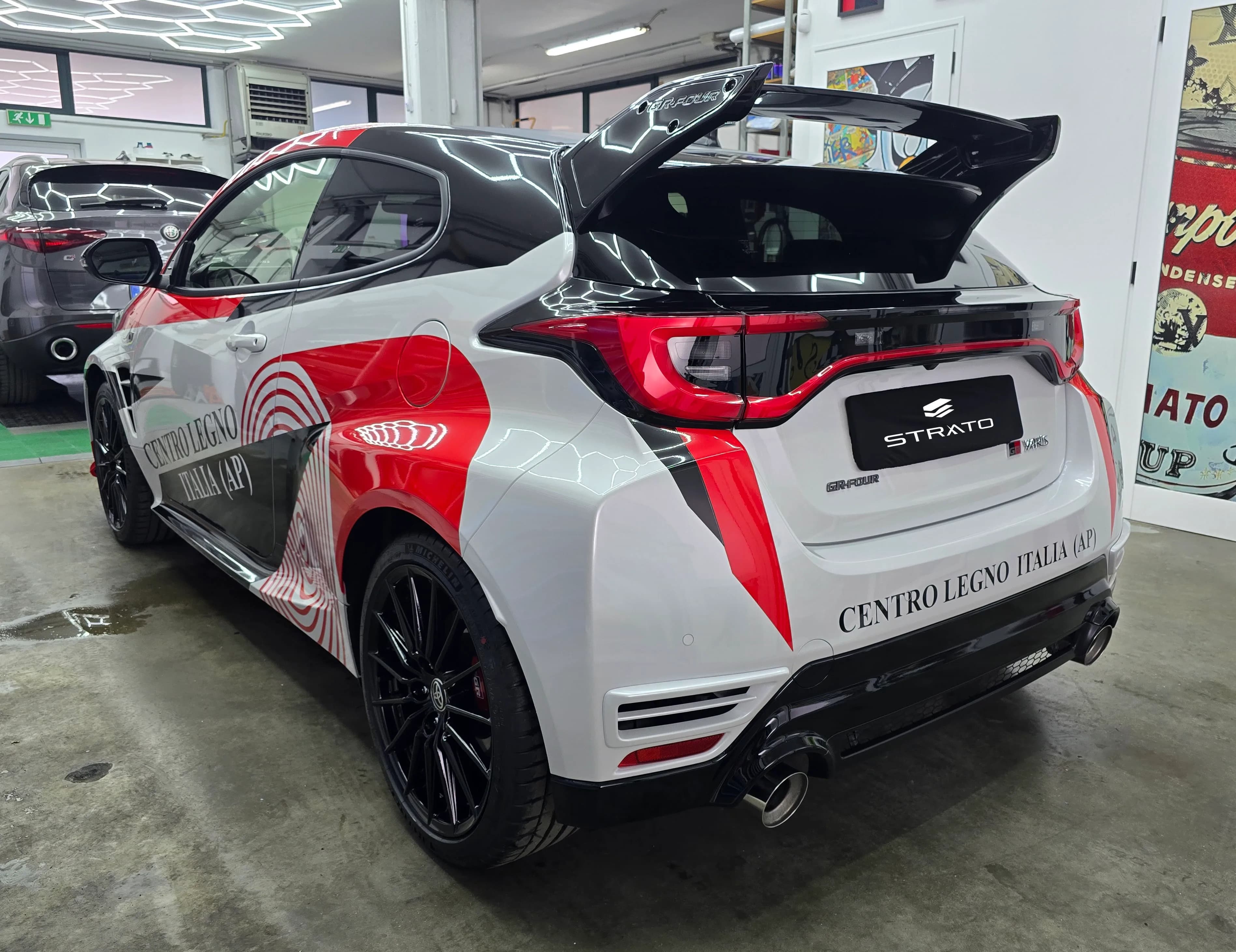 Toyota Yaris GR | Livrea WRC Centro Legno Italia