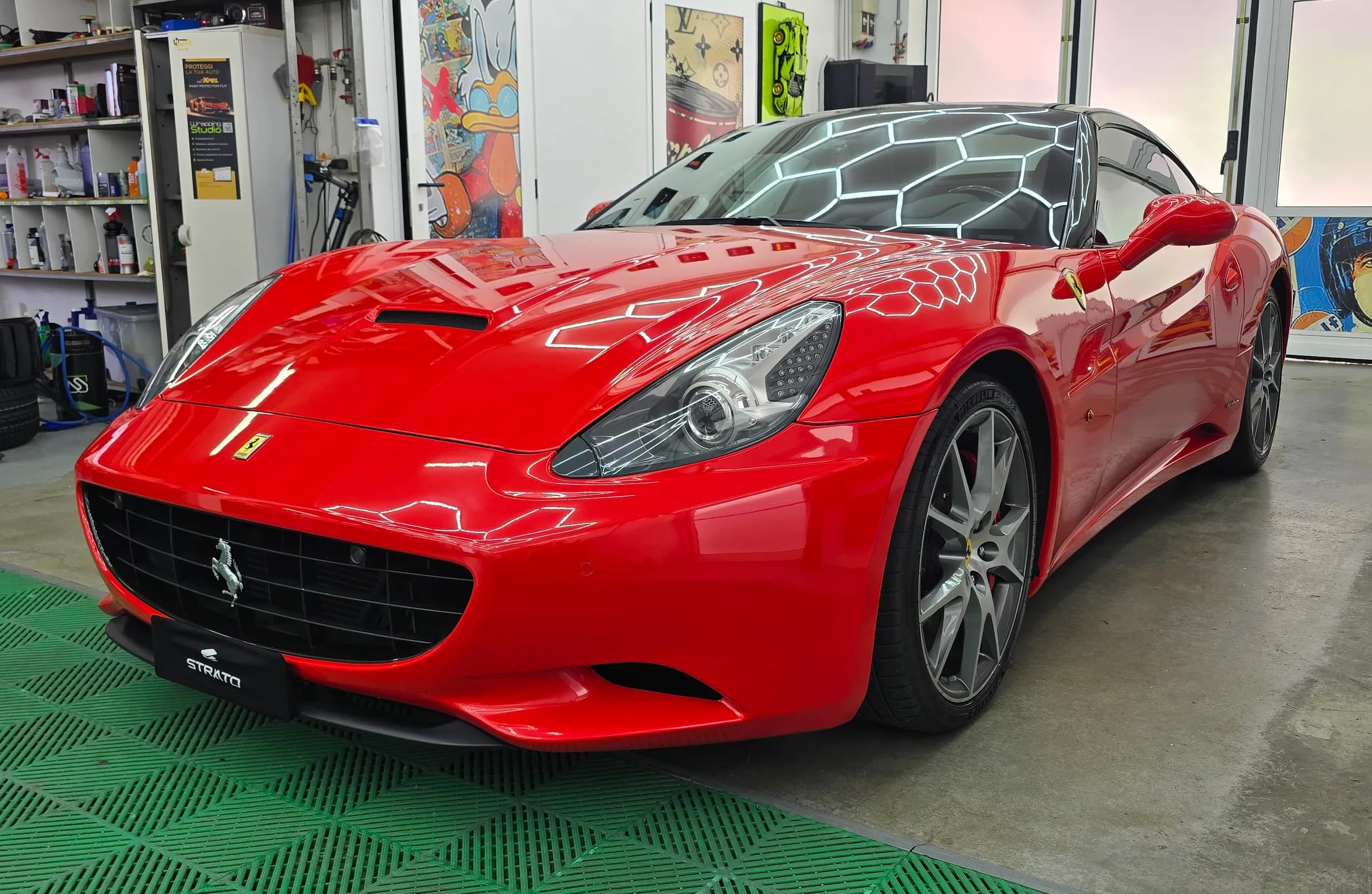 Ferrari California | Wrapping High Gloss Rod Red