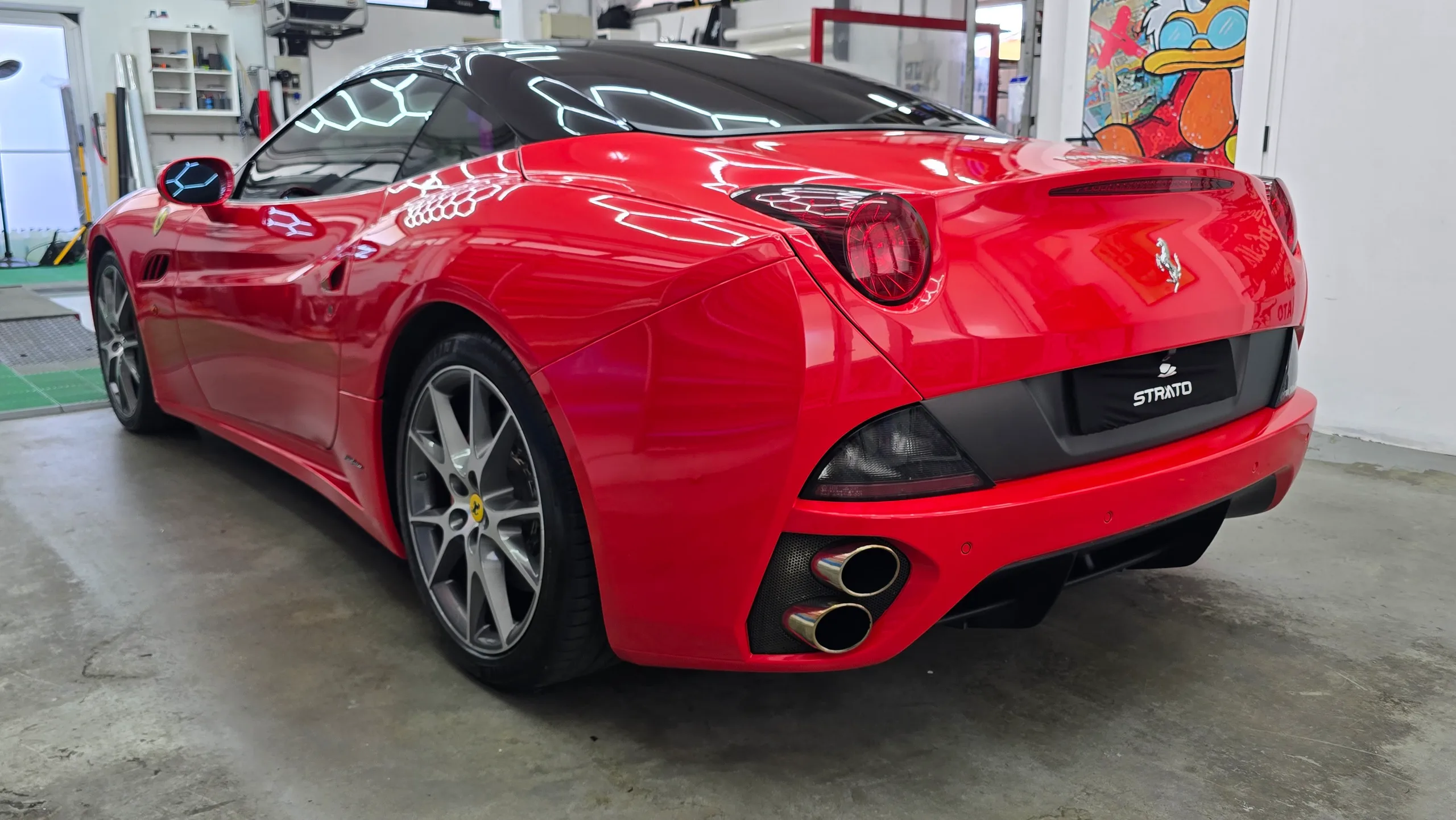 Ferrari California | Wrapping High Gloss Rod Red