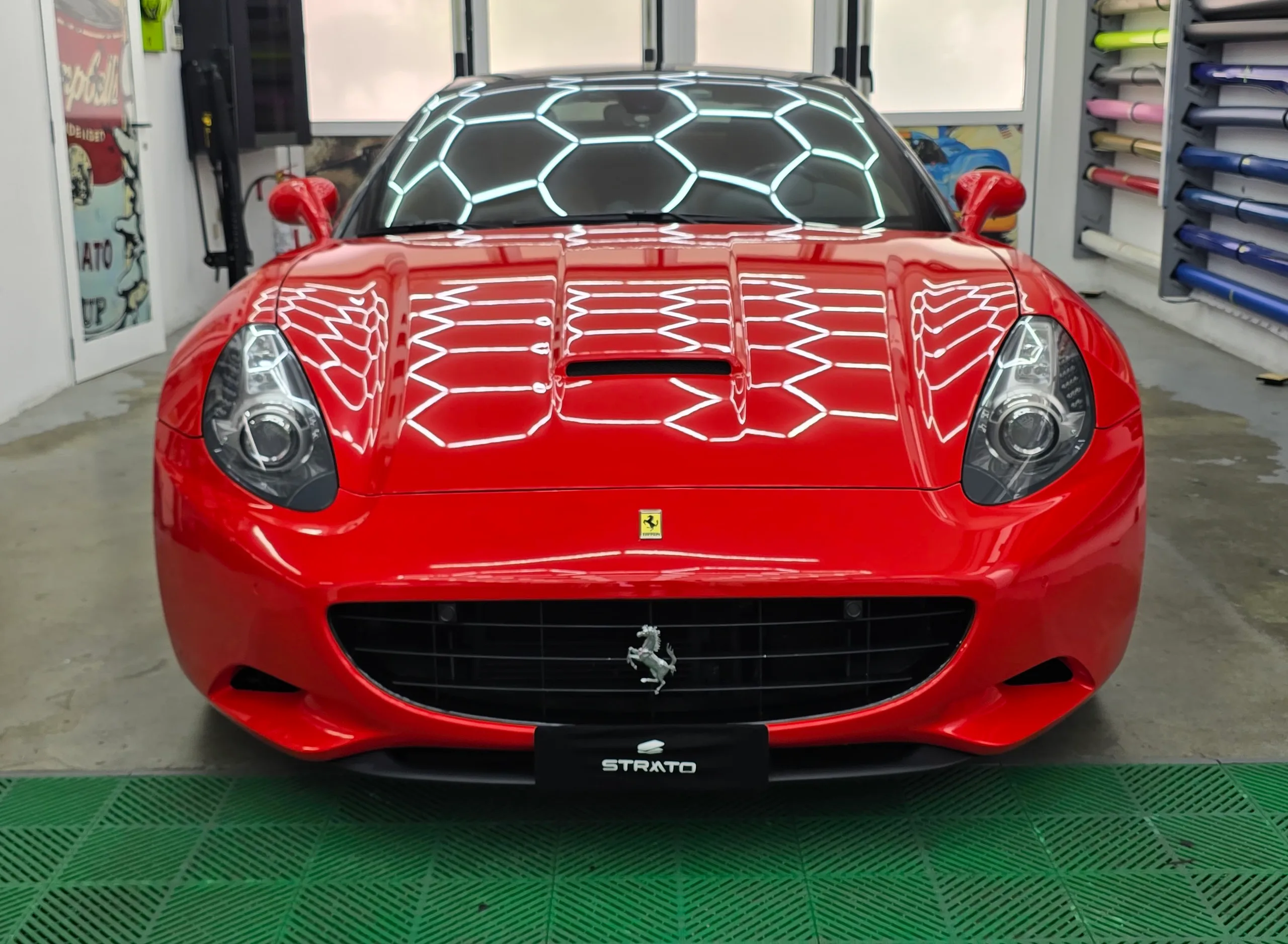 Ferrari California | Wrapping High Gloss Rod Red