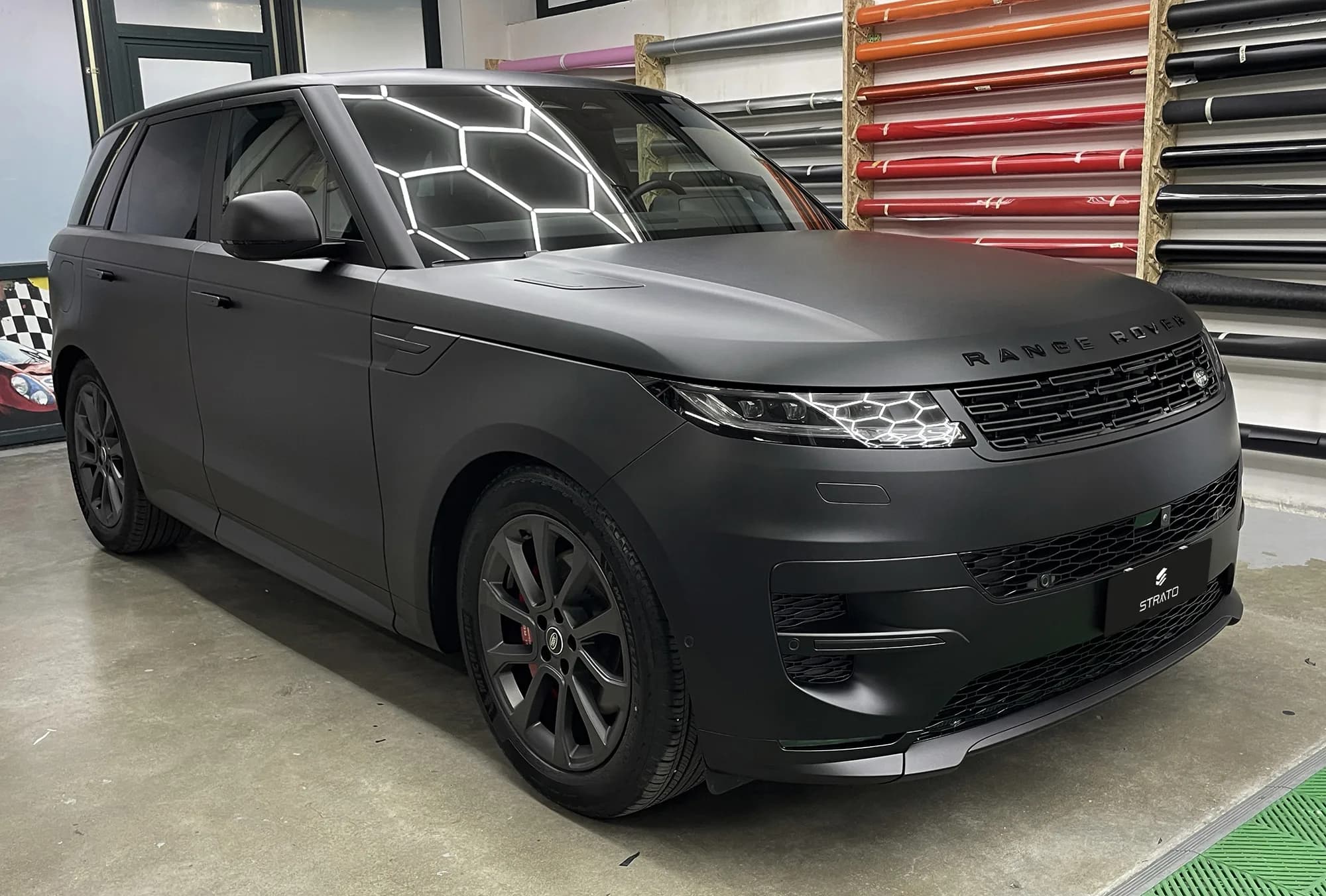 Range rover Sport | Wrapping Matte Deep Black