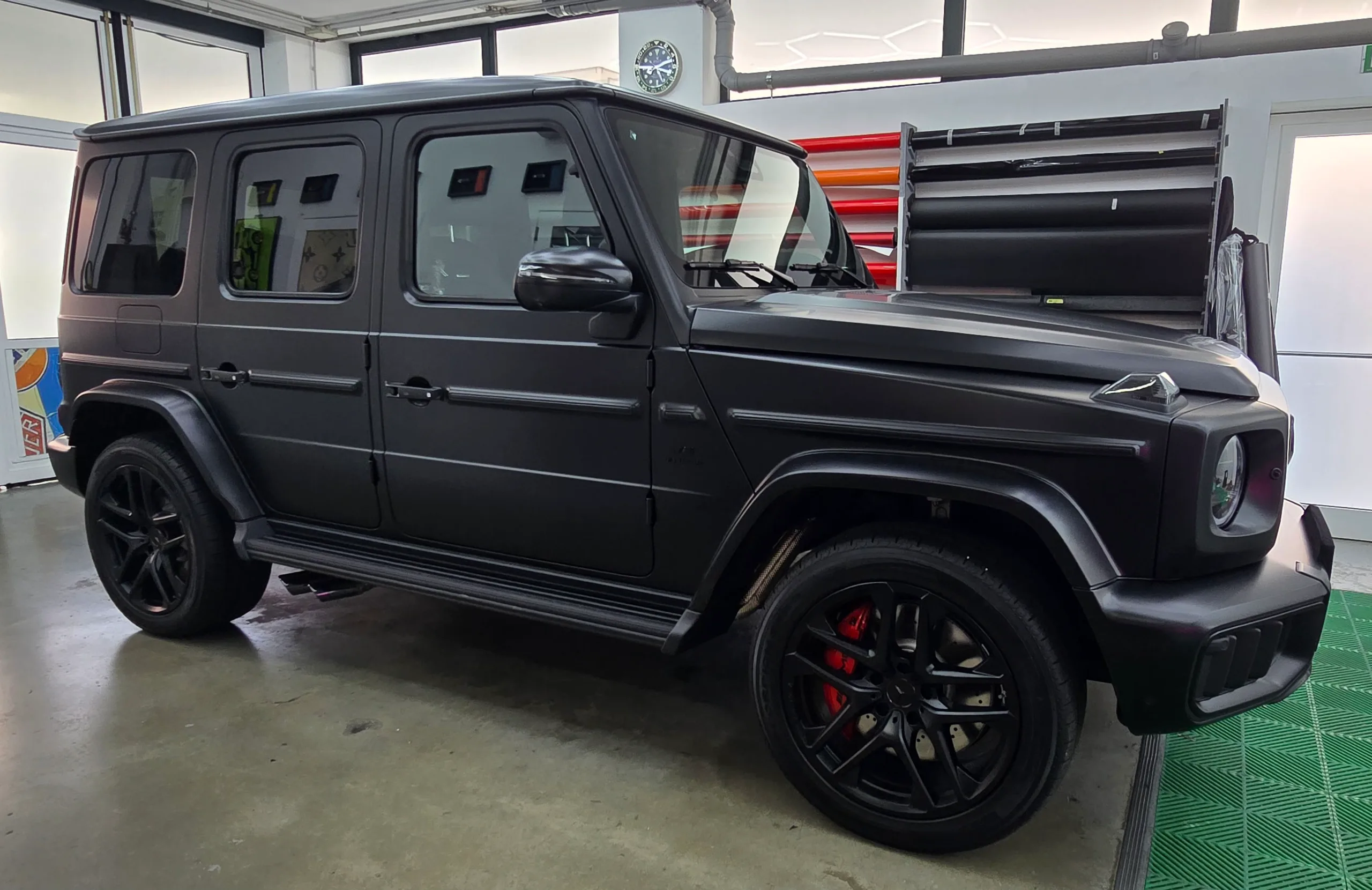 Mercedes G63 Class AMG | Wrapping TPU Satin Black
