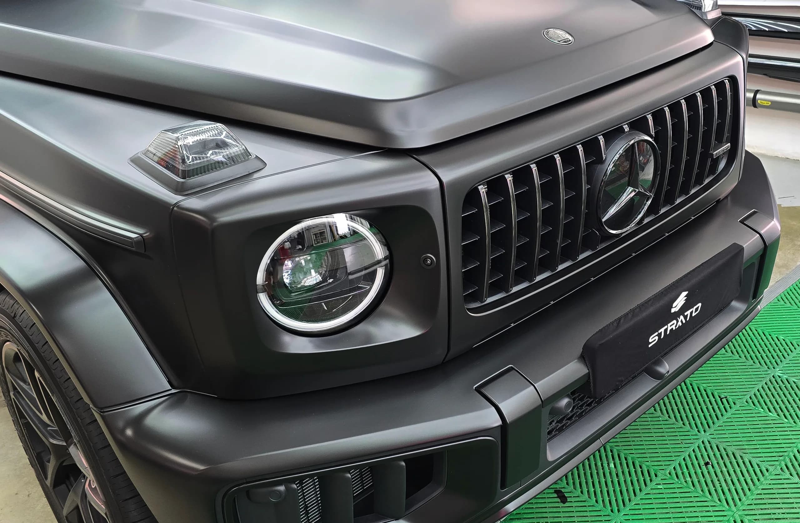 Mercedes G63 Class AMG | Wrapping TPU Satin Black