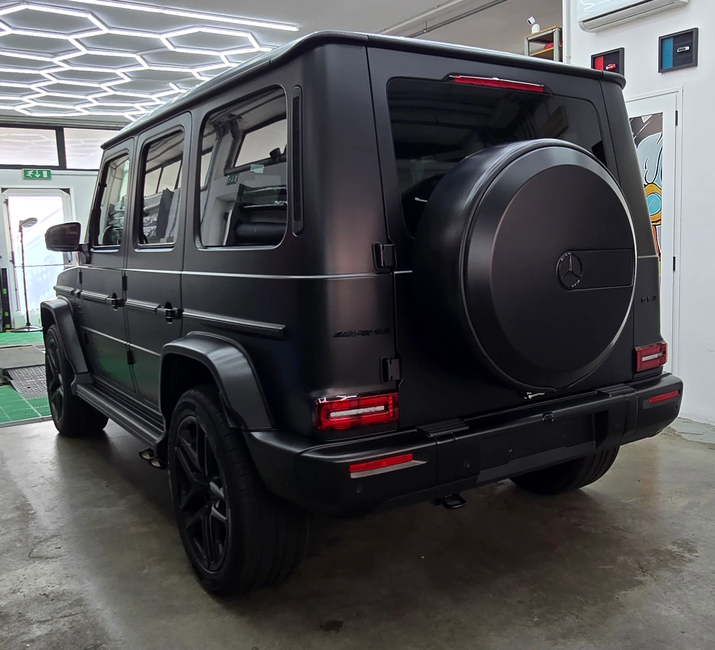 Mercedes G63 Class AMG | Wrapping TPU Satin Black