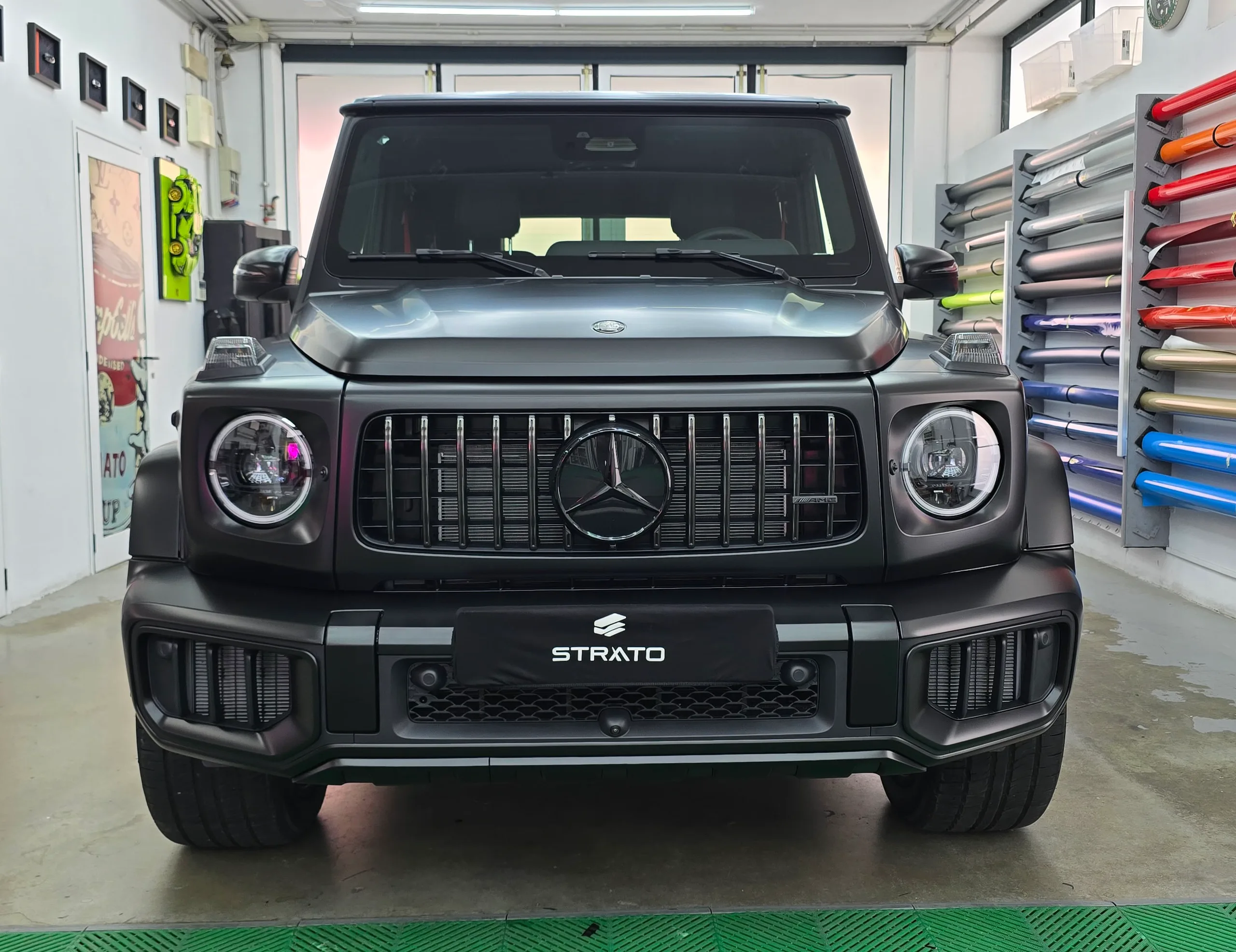 Mercedes G63 Class AMG | Wrapping TPU Satin Black