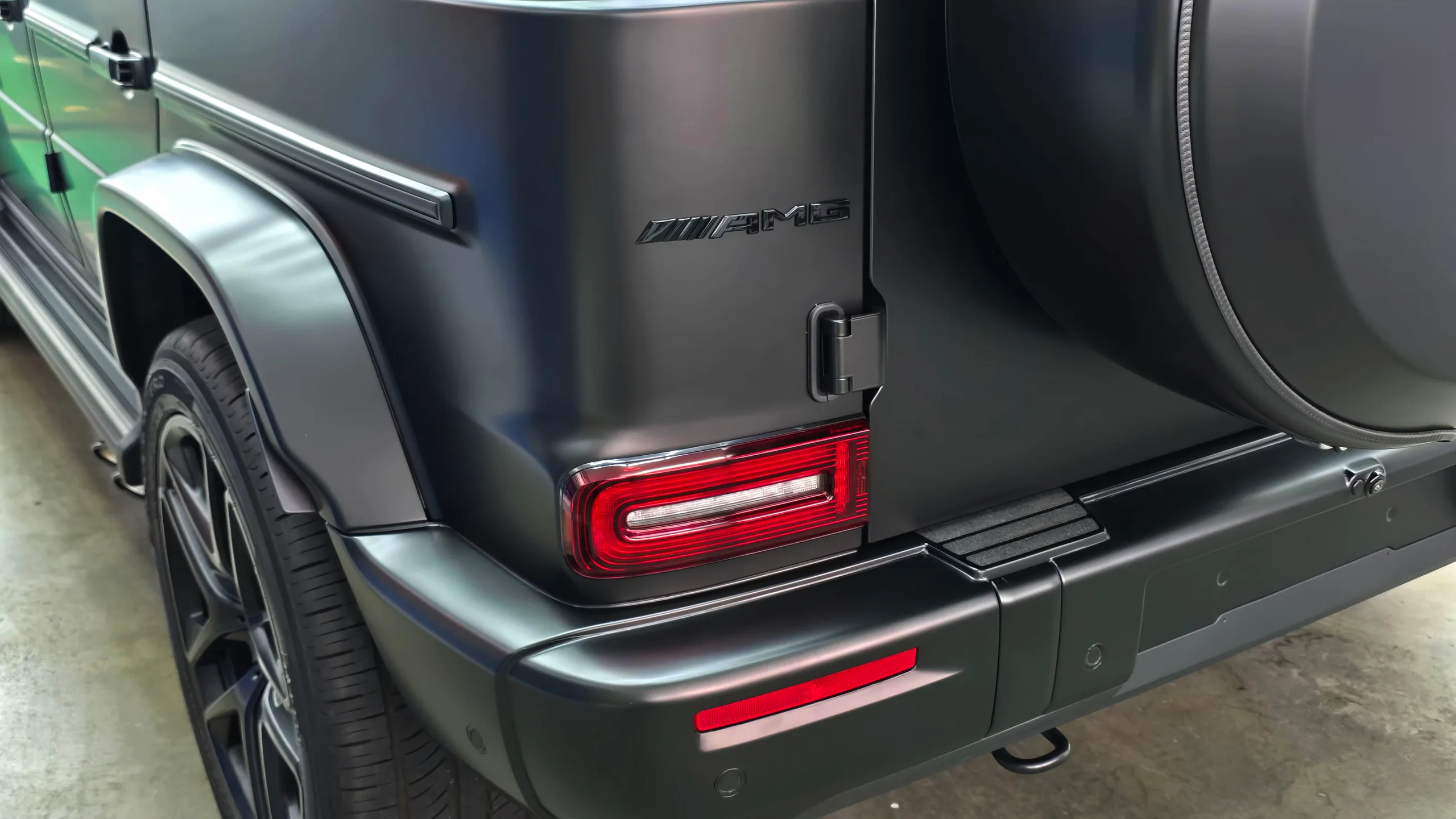 Mercedes G63 Class AMG | Wrapping TPU Satin Black
