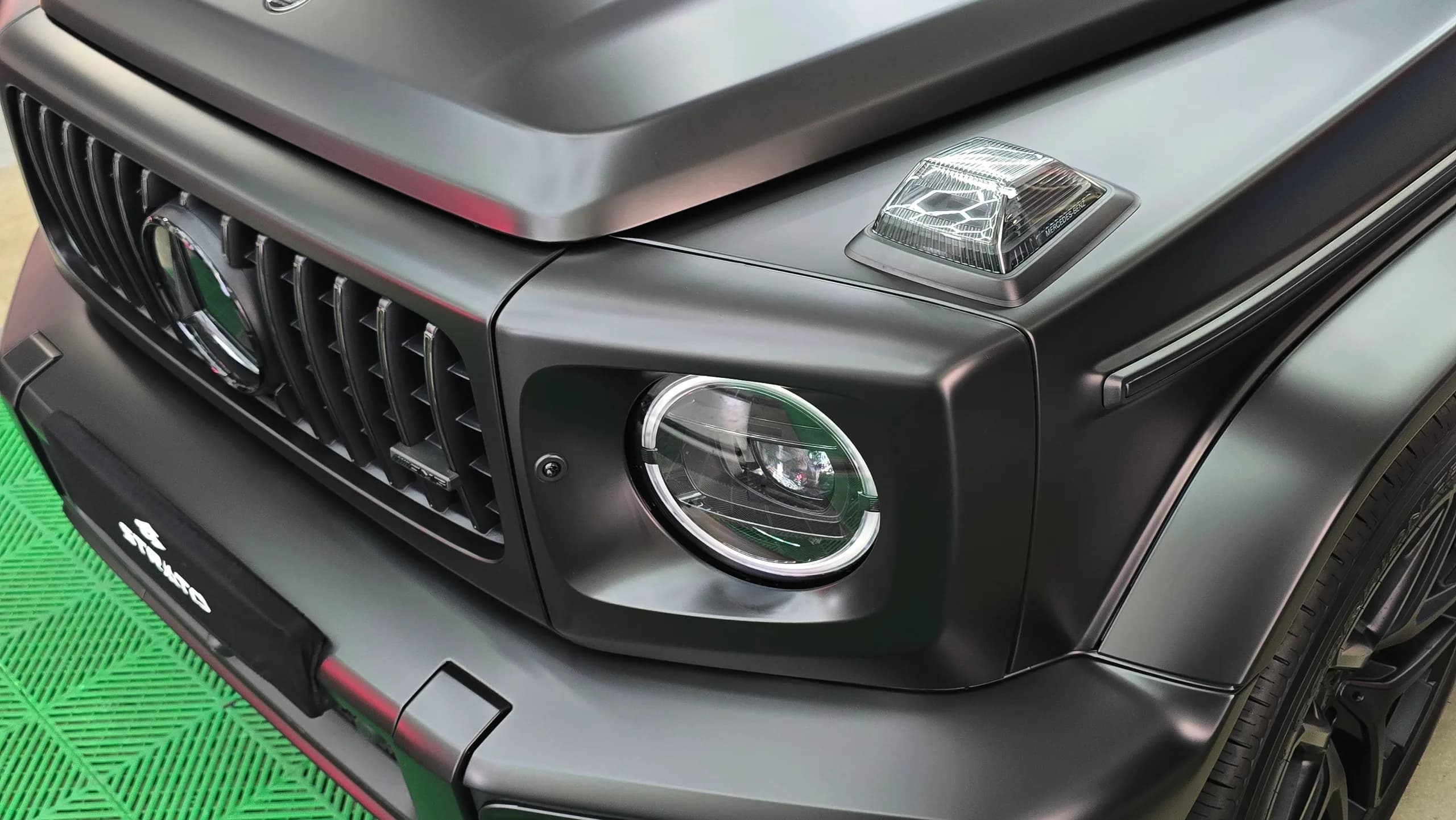 Mercedes G63 Class AMG | Wrapping TPU Satin Black