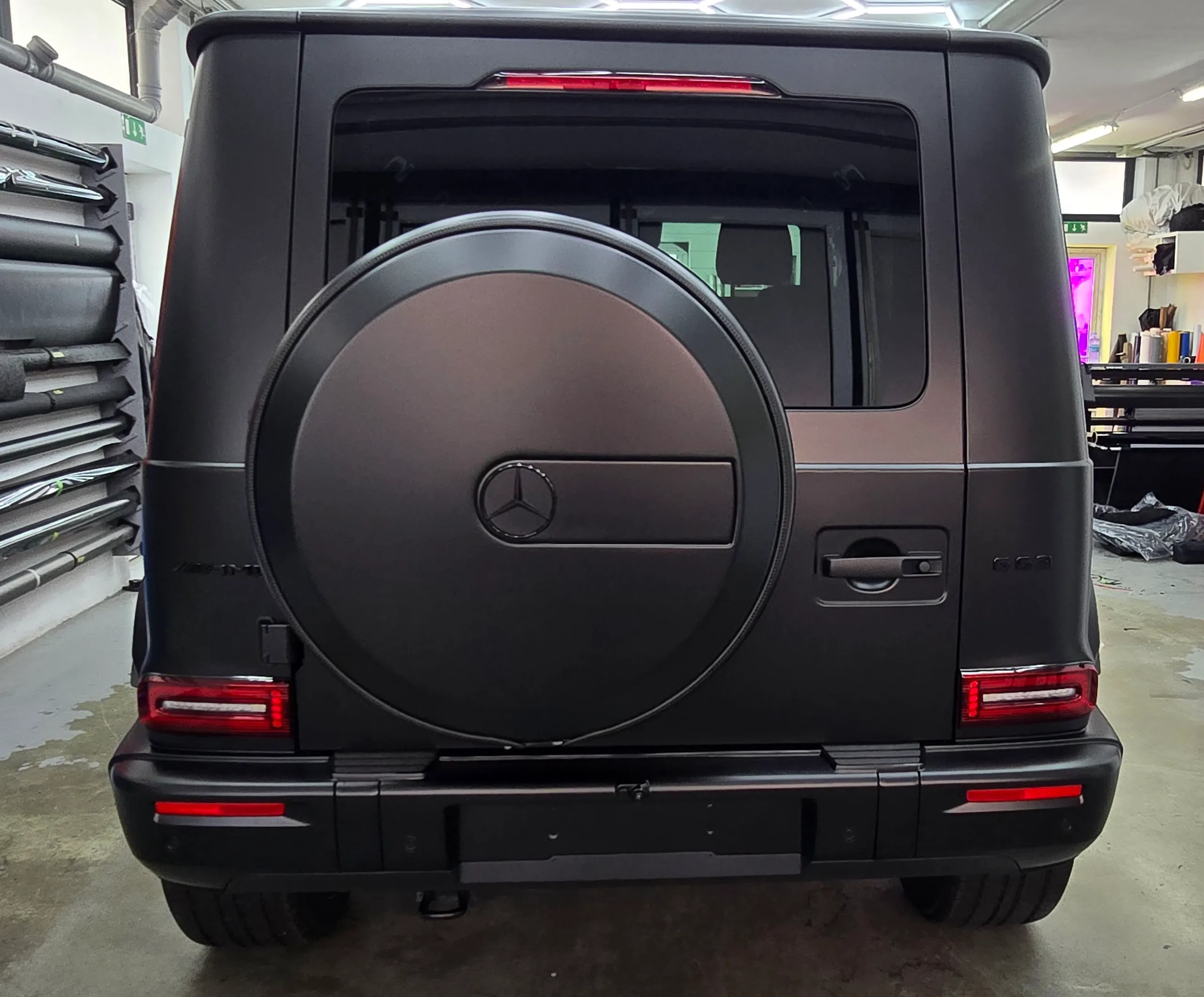 Mercedes G63 Class AMG | Wrapping TPU Satin Black