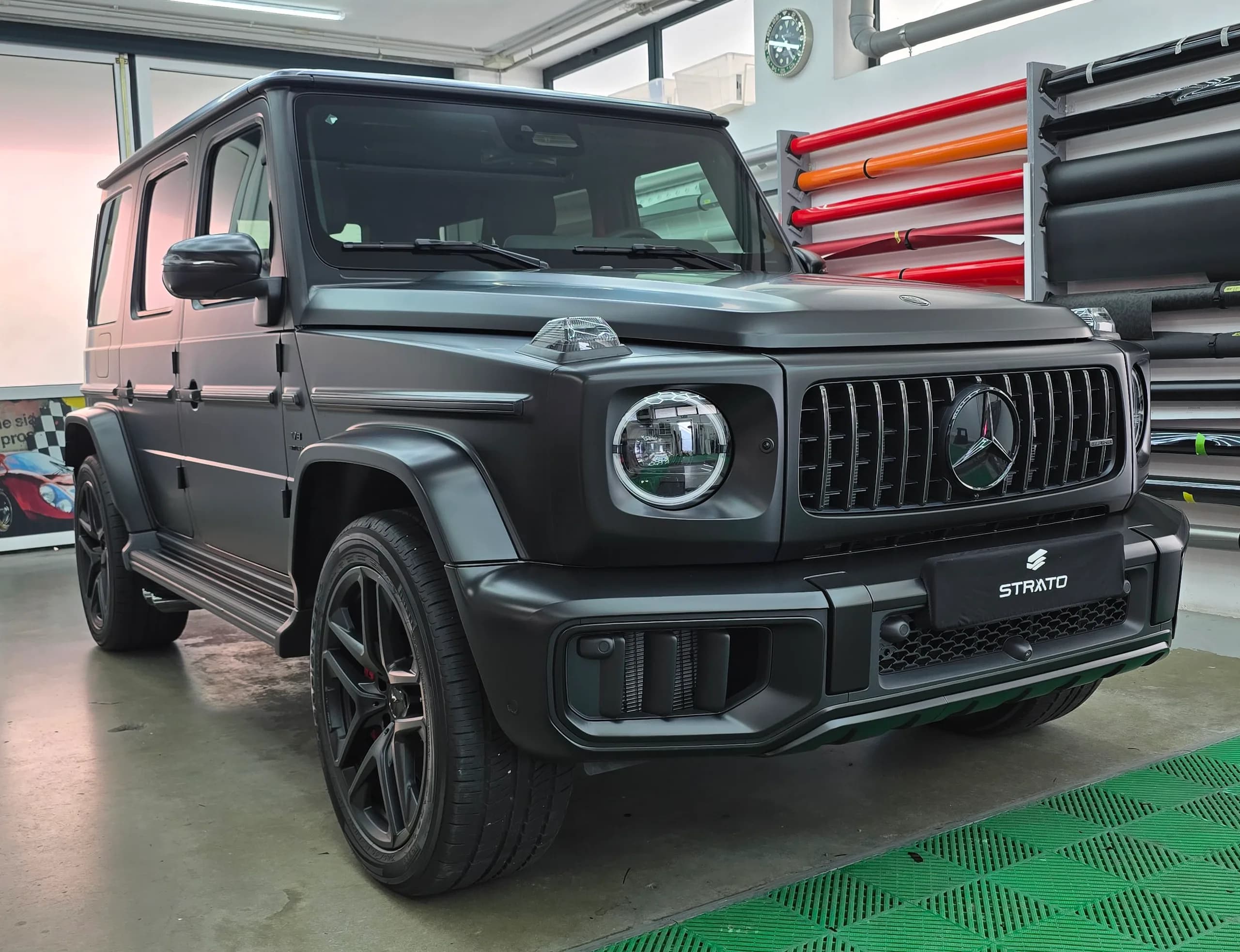 Mercedes G63 Class AMG | Wrapping TPU Satin Black
