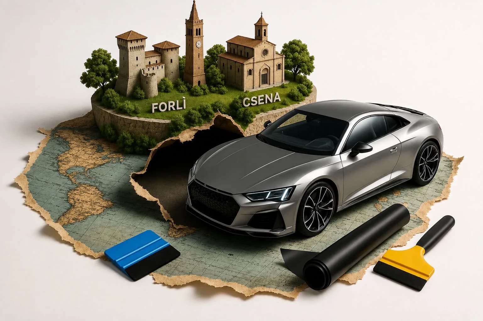 PPF e Car Wrapping a Forlì Cesena – Proteggi e valorizza la tua auto con Strato Rivestimneti