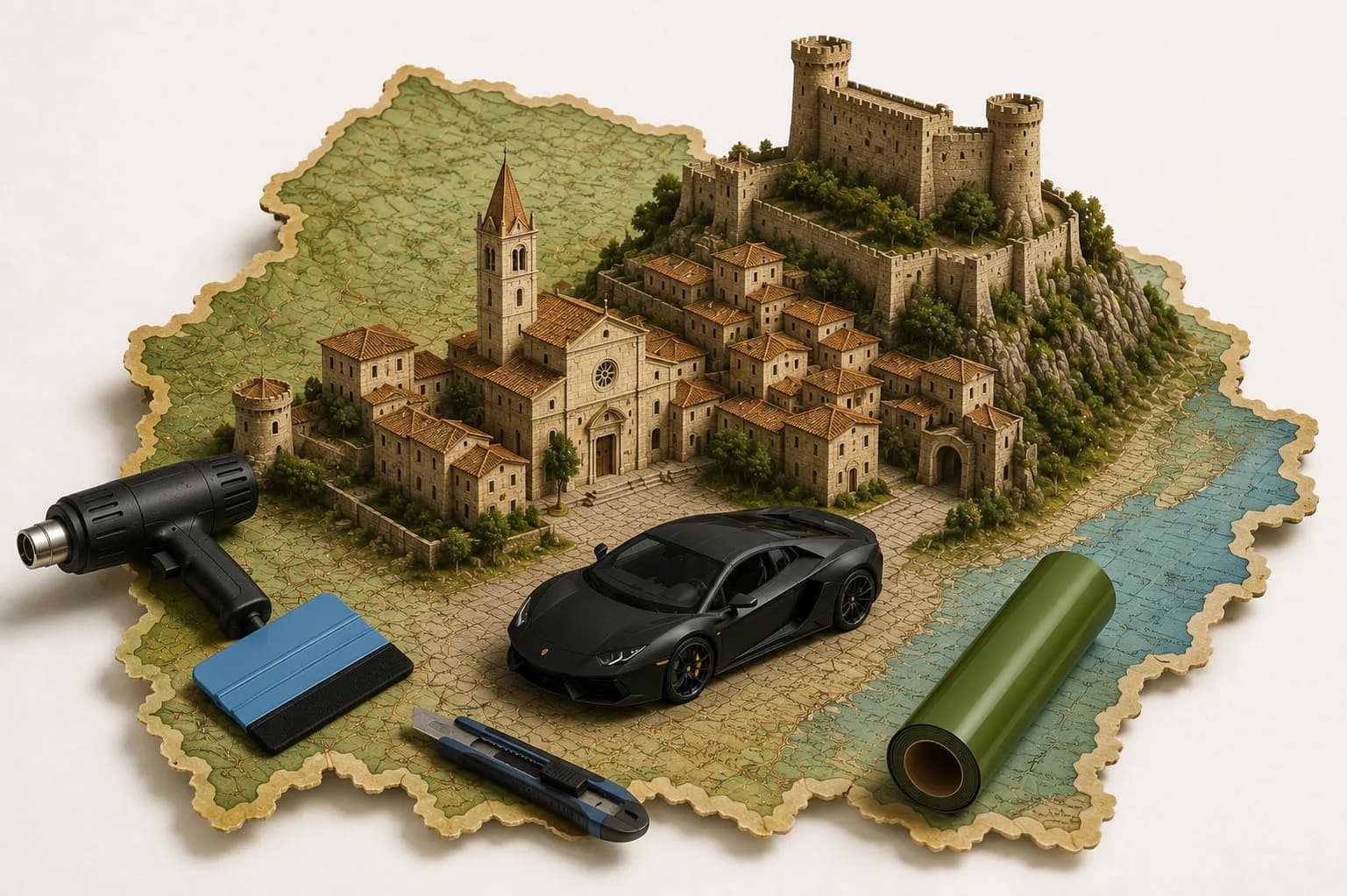 PPF e Car Wrapping a Isernia – Proteggi e valorizza la tua auto con Strato Rivestimenti