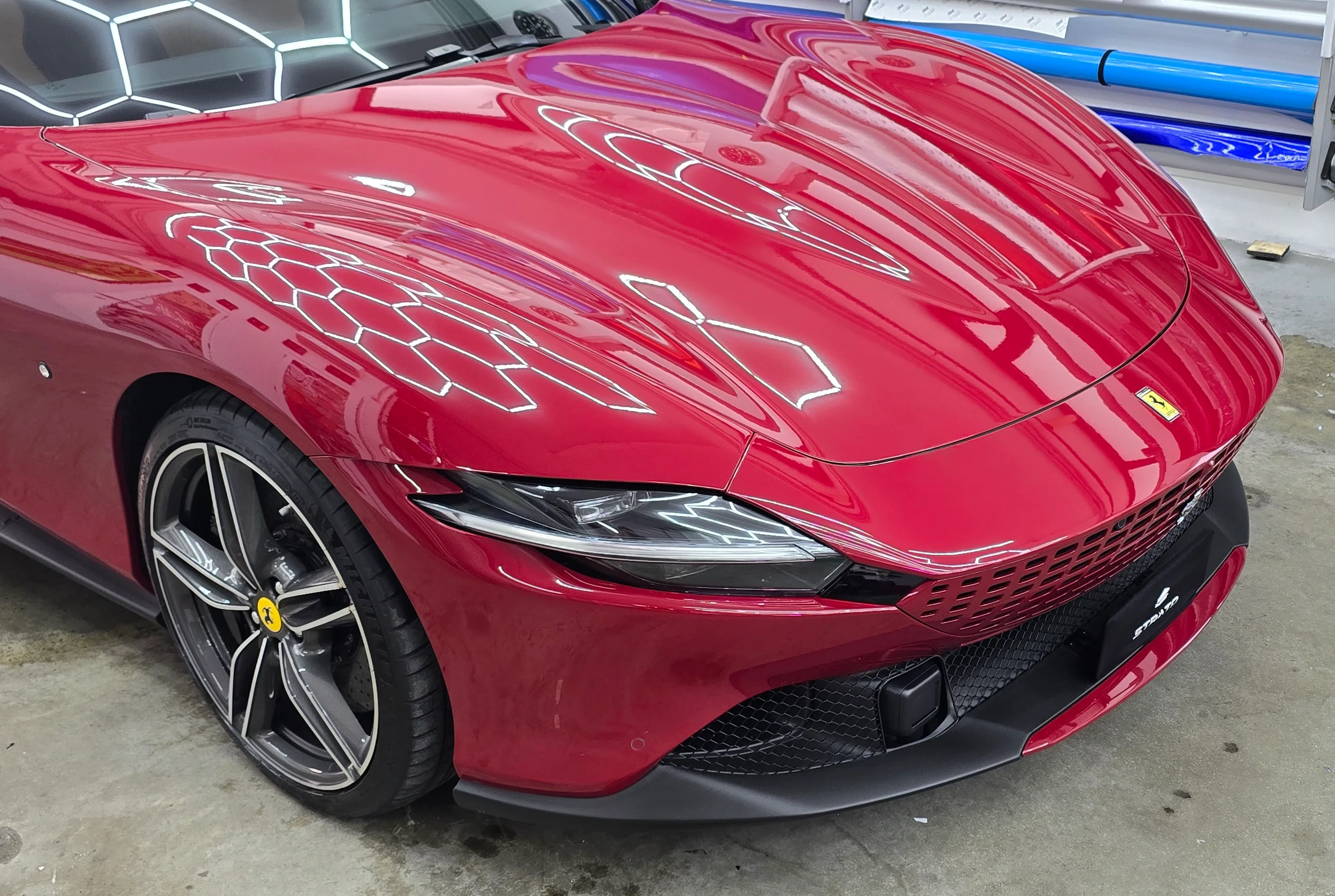 Ferrari Roma | PPF Oscuramento Vetri