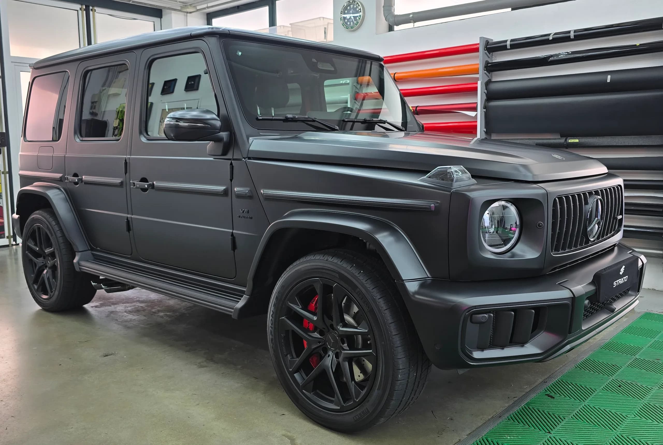 Mercedes G63 Class AMG | Wrapping TPU Satin Black